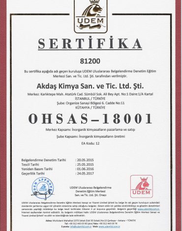 OHSAS 18001